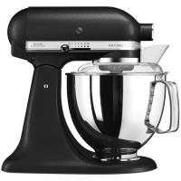 Миксер планетарный KitchenAid 5KSM175PSEBK, 300Вт, черный