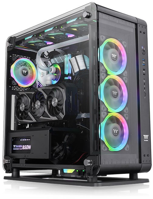  Thermaltake Core P6 TG Black ATX CA-1V2-00M1WN-00