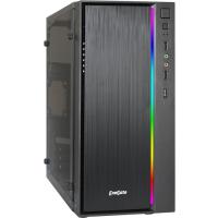  Minitower ExeGate mEVO-9301-RGB (mATX,  ,  , 2USB+1USB3.0, HD ,   RGB )