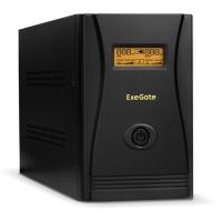  ExeGate SpecialPro Smart LLB-1000.LCD.AVR.C13.RJ (1000VA/650W, LCD, AVR, 6IEC-C13, RJ45/11, Black) (EP285485RUS)