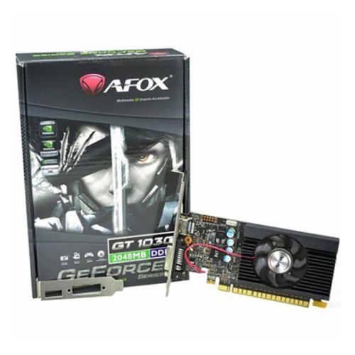  AFOX GeForce GTX 1030 2048Mb LP Single Fan V2 AF1030-2048D5L5-V2