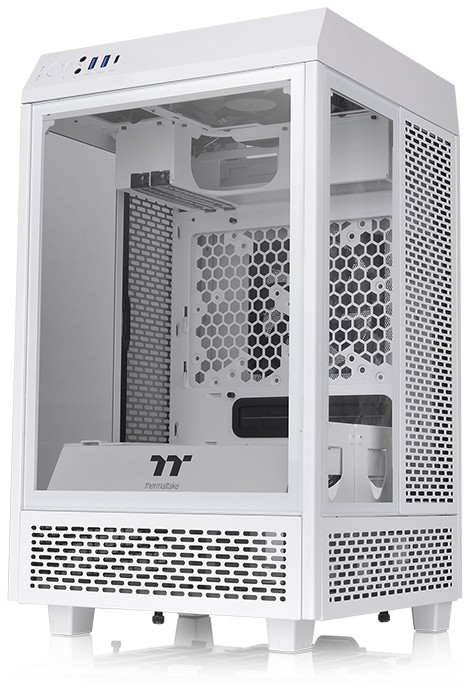  Thermaltake The Tower 100 Snow White (CA-1R3-00S6WN-00)