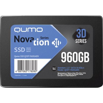 SSD  960Gb Qumo Novation 3D Q3DT-960GSCY