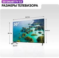  HAIER 50" Smart TV S2, 4K Ultra HD, ,  , Android TV[DH1VLTD02RU]