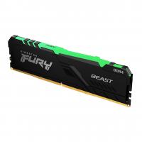 Оперативная память 16Gb DDR4 3200MHz Kingston Fury Beast RGB (KF432C16BBA/16)