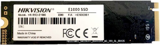  SSD 128Gb Hikvision E1000 (HS-SSD-E1000/128G)