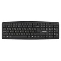 Клавиатура Exegate LY-331 1, USB, шнур 1,5 м, черная, 104 кл, Enter большой, OEM (EX279937RUS)