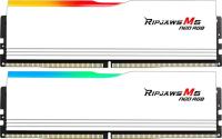  DDR5 G.SKILL RIPJAWS M5 NEO RGB 64GB (2x32GB) 6000MHz CL30 30-40-40-96 F5-6000J3040G32GX2-RM5NRW  White
