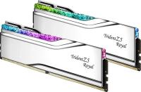   DDR5 G.SKILL TRIDENT Z5 ROYAL RGB 64GB (2x32GB) 6000MHz CL28 (28-36-36-96) 1.40V / F5-6000J2836G32GX2-TR5S
