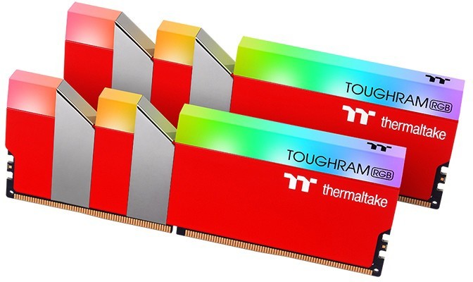   16Gb DDR4 3600MHz Thermaltake TOUGHRAM RGB (RG25D408GX2-3600C18A) (2x8Gb KIT) 16 , 2  DDR4, 28800 /, CL18-19-19-39, 1.35 , XMP , , 