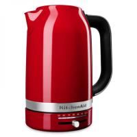 Чайник электрический KitchenAid 5KEK1701EER, 2400Вт, красный/серебристый