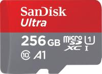 ���� ����� microSDXC 256GB SanDisk Ultra Class 10, UHS-I, R 150 ��/�, SDSQUAC-256G-GN6MN ��� �������� SD
