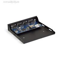 Exegate EX283580RUS  USB    ExeGate U3H-625, 3,5", 4*USB3.0, , ,   . 