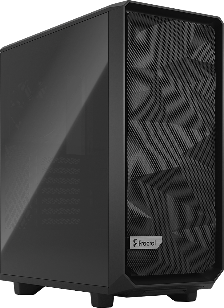  Fractal Design Meshify 2 Compact TG Dark Tint Black (FD-C-MES2C-02)