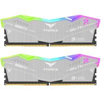   DDR5 TEAMGROUP T-Force Delta RGB ECO 32GB (2x16GB) 6000MHz CL38 (38-46-46-76) 1.25V / FF2D532G6000HC38GDC01 / Silver