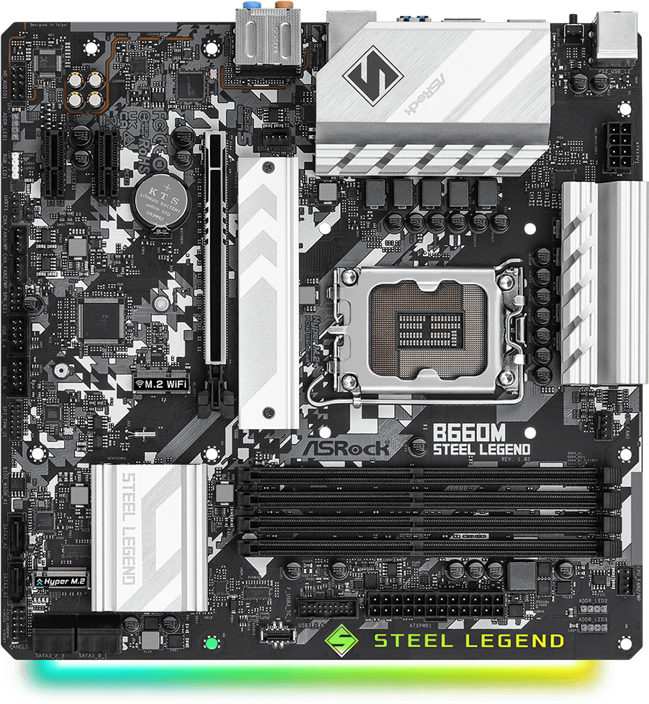 Asrock steel legend wifi. ASROCK b660m Steel Legend. ASROCK b660 Steel Legend m2. ASROCK b660m Steel Legend ATX. ASROCK b660m-Hdv lga1700.