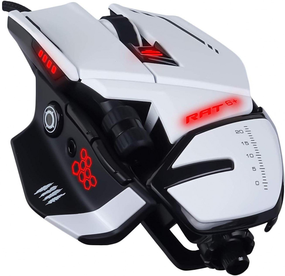   Mad Catz R.A.T.6+ White