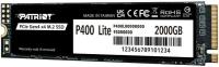  SSD Patriot PCIe 4.0 x4 2TB P400LP2KGM28H P400 M.2 2280