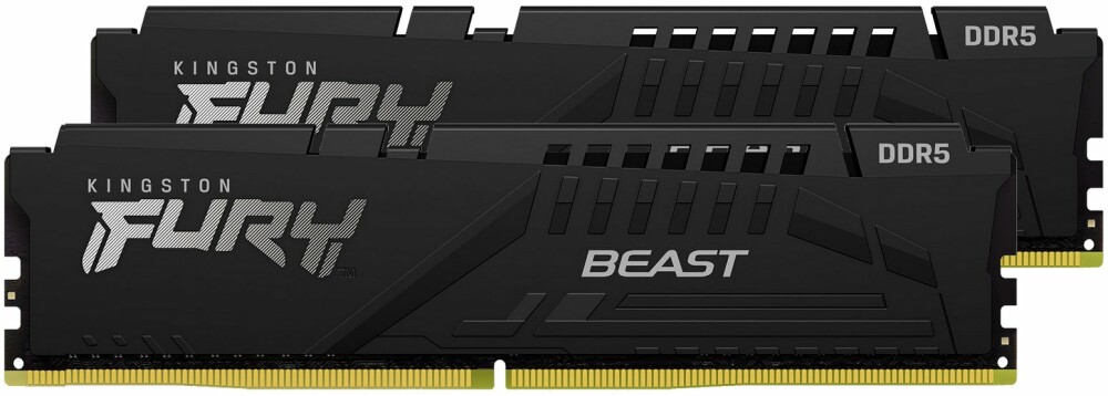   32Gb DDR5 6000MHz Kingston Fury Beast KF560C40BBK2-32 (2x16Gb KIT)