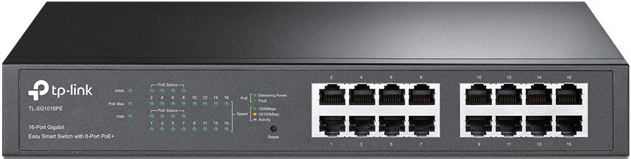 Коммутатор (switch) TP-Link TL-SG1016PE