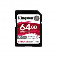   SDHC 64Gb  Kingston SDHC, UHS-I Class U3 V90, : 300/, : 260/ (SDR2/64GB)