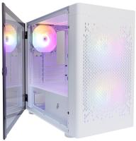  1STPLAYER DK D3-B White / mATX / 1x120mm  2x140mm LED fans inc. / D3-B-WH-2F1P-W-1F1-W