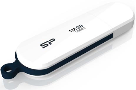 USB Flash  128Gb Silicon Power Blaze B32 White SP128GBUF3B32V1W USB Flash, 128 , USB 3.2 Gen 1