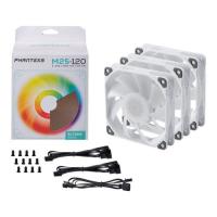   (3.) PHANTEKS M25 DRGB White 120x120x25 (PWM, 500-2000 /, 35.7dBa) / PH-F120M25_DRGB_PWM_WT01_3P_RU