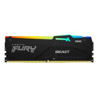   32Gb Kingston FURY Beast RGB Gaming Memory (KF548C38BBA-32), DDR5, 4800MHz, DIMM, Non-ECC, , CL38 , 1.1V, 1RX16 , RTL