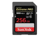 ����� ������ SanDisk Extreme PRO 256GB SDXC Memory Card up to 300MB/s, UHS-II, Class 10, U3, V90