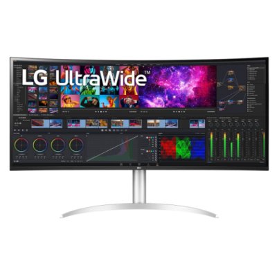  LG 40" UltraWide 40WP95C-W 5120x2160 Nano IPS 5ms Curved 2500R HDMI DisplayPort Thunderbolt4 USB-C