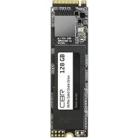 CBR SSD-128GB-M.2-BS24b,  SSD-,  "Base", 128 GB, M.2 2280, PCIe 3.0 x4, NVMe 1.3, 3D TLC NAND, R/W speed up to 1700/1400 MB/s, TBW (TB) 120, OEM