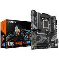   GIGABYTE B760 GAMING X AX, LGA1700, B760, 4*DDR5, DP+HDMI, 4 SATA 6 /, M2, Audio, Gb LAN, USB 3.2, USB 2.0, Type-C, COM*1 port, ATX