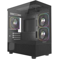 ������ Powercase Vision Micro M2 ARGB, Tempered Glass, 3x 120mm ARGB PWM Fan, ������, mATX  (CVMBM2-A3)