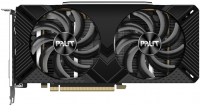  Palit PCI-E PA-RTX2060SUPER DUAL 8G no LED NVIDIA GeForce RTX 2060SUPER 8192Mb 256 GDDR6 1470/14000 DVIx1/HDMIx1/DPx1/HDCP Ret (NE6206S018P2-1160A-1)