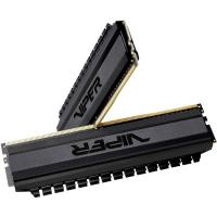 Оперативная память Patriot Viper 4 Blackout PVB432G320C6K DDR 4 DIMM 32Gb (16GBx2) PC25600, 3200Mhz