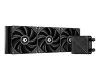    ID-COOLING DASHFLOW 360 BASIC BLACK LGA20XX/1700/1200/115X/AM5/AM4 (TDP 350W, PWM,   White LED ., TRIPLE FAN 120mm) RET