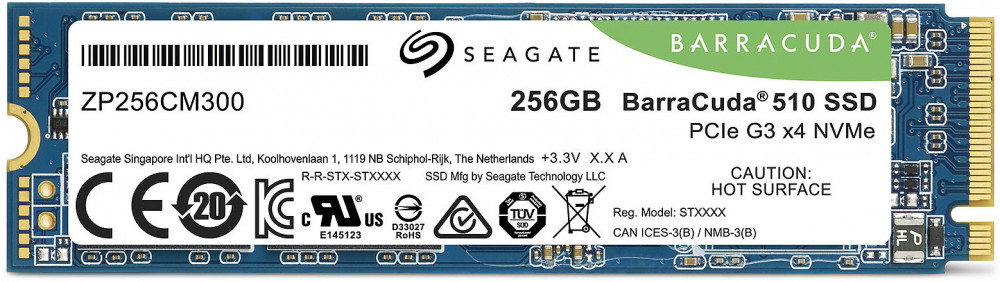  256Gb SSD Seagate BarraCuda 510 (ZP256CM30041)