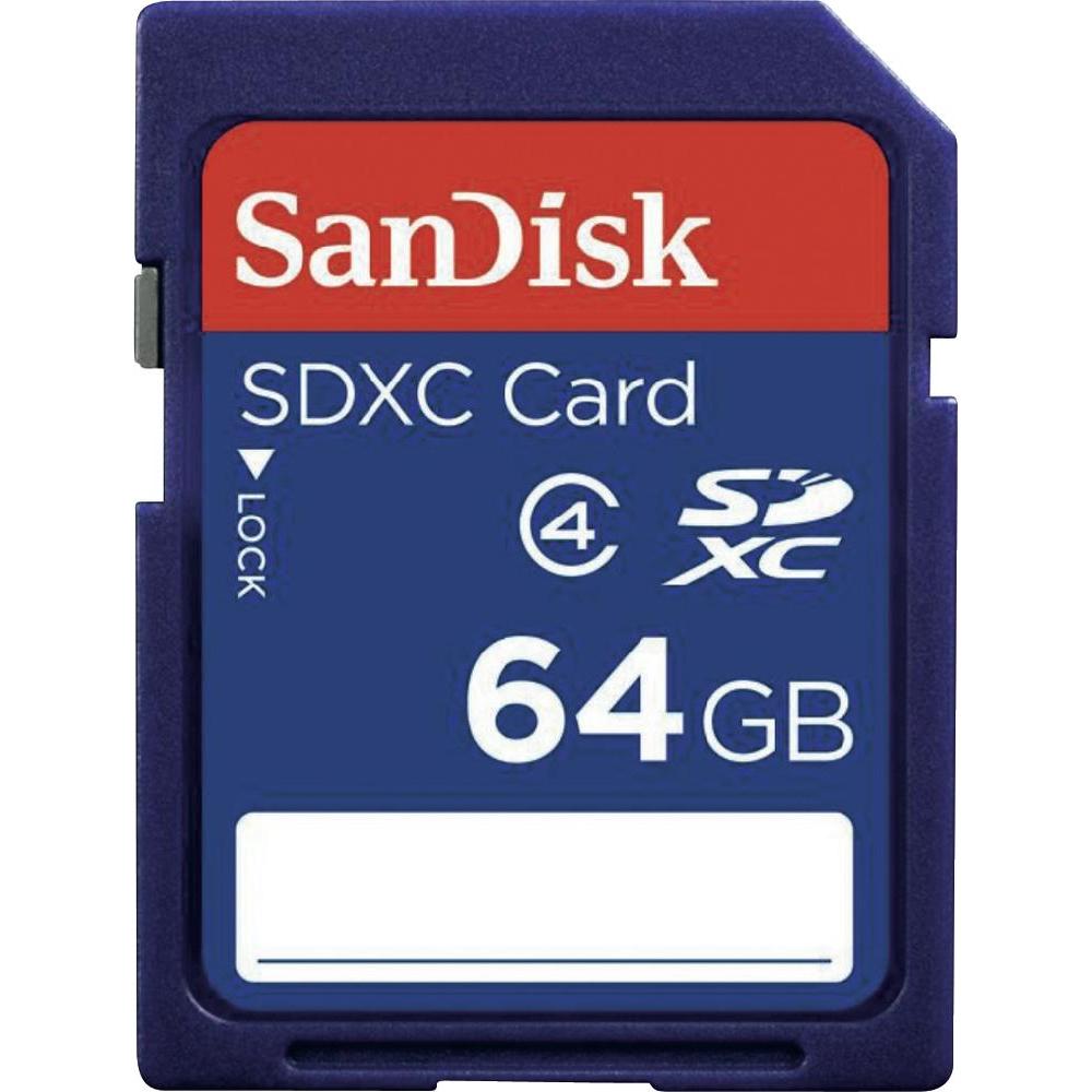 Карта памяти SANDISK SDXC class 4 64gb