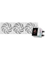 ������� ���������� PCCooler DS360 Display WH (310W, 360mm, LED, White, ARGB Pump/ Fans: 3x120mm, 90.56CFM, 39.8dBA, 2500RPM/ Pump height 65mm, 15dBA, 2600RPM, Rad thickness 27mm/ S: 1851, 1700, 1200, 115X, AM5, AM4)