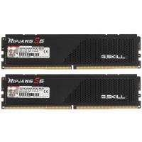 Модуль памяти DDR5 G.SKILL RIPJAWS S5 32GB (2x16GB) 5200MHz CL40 (40-40-40-83) 1.1V / F5-5200J4040A16GX2-RS5K / Black