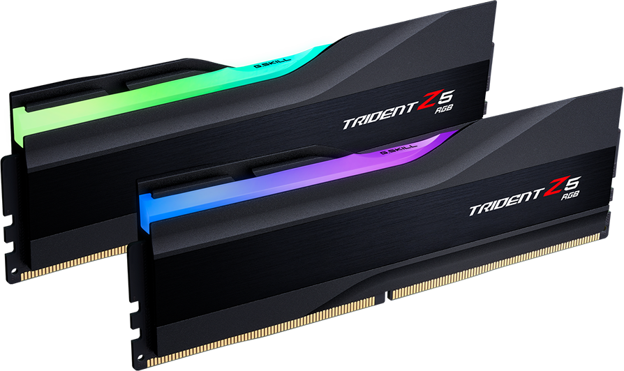   32Gb DDR5 5600MHz G.Skill Trident Z5 RGB (F5-5600J3636C16GX2-TZ5RK) (2x16Gb KIT)