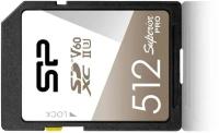 ���� ����� SDXC 512GB Silicon Power SP512GBSDXJV6V10 Superior Pro V60 w/o adapter
