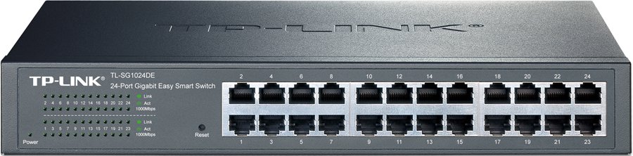  [TL-SG1024DE] Tp-Link TL-SG1024DE 24  RJ45 10/100/100 /, VLAN   MTU//, QoS, IGMP Snooping, 1U 13-      