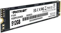  SSD Patriot PCIe 3.0 x4 512GB P320P512GM28 P320 M.2 2280