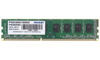   8Gb PC3-12800 1600MHz DDR3 DIMM Patriot PSD38G16002