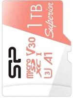 ���� ����� microSDXC 1TB Silicon Power SP001TBSTXDV3V20 Superior V30 A1 + adapter