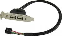     ORIENT C026, 2xUSB 2.0, Low Profile,   30, oem (30826)