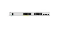  CISCO Catalyst 1000 24x 10/100/1000 Ethernet RJ-45 PoE+ ports and 195W PoE budget, 4x 10G SFP+ uplinks , Fanless, C1000-24P-4X-L