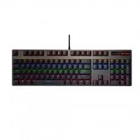 ���������� Rapoo, V500PRO, �������, USB, ���-�� ����������� ������ 104, ����� ������ 1,8 �����, ���/���, ׸����